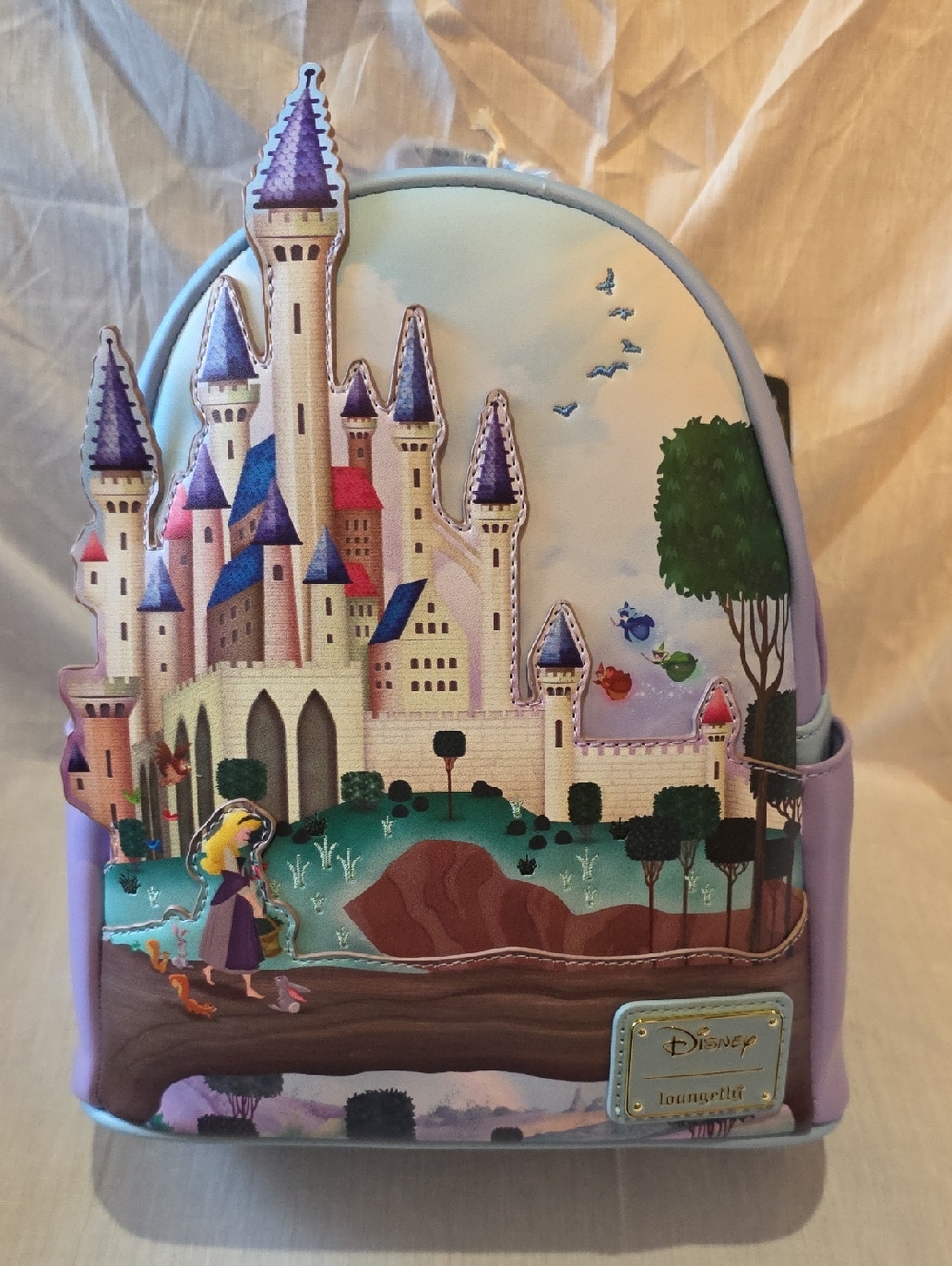 Loungefly Princess Castle Sleeping Beauty Mini Backpack
